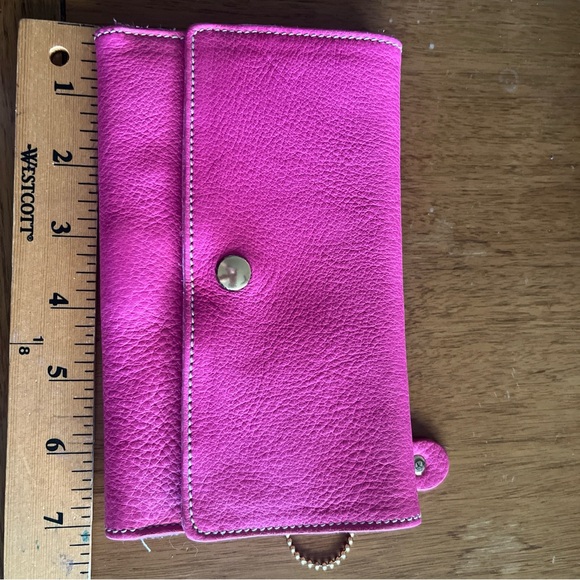 Roots pink leather wallet - Picture 7 of 7